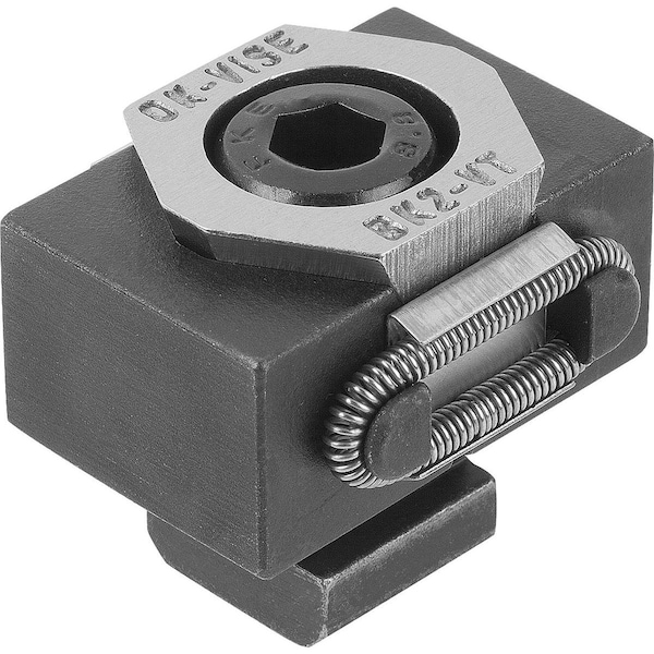 Wedge Clamp W Machining Allowance, B=29 For T-Slot G=10, Tool Steel Hardened And